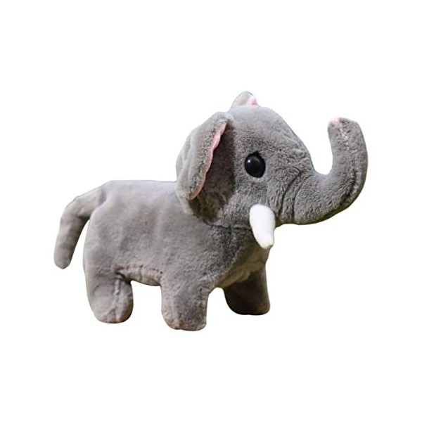 Dickly Pet Early Learning Animaux en Peluche pour Jouet pour 2+, Brun Clair