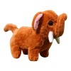 Dickly Pet Early Learning Animaux en Peluche pour Jouet pour 2+, Brun Clair