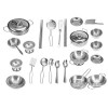 Hztyyier Cuisine Jouet Enfant Ustensiles de Cuisine Ustensiles de Cuisine Casseroles Ensemble de Cuisine pour Enfants Jouant 