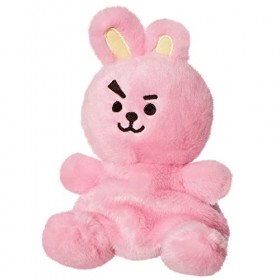 Aurora World- Aurora, 61510, BT21 Cooky Palm Pal, 13cm, Peluche écologique, Rose, Pink