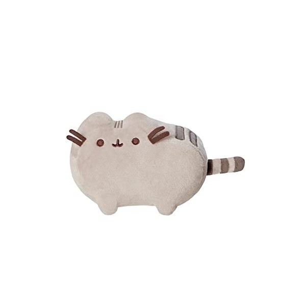 Aurora World Aurora, 61488, Classic Pusheen Petit, Marchandise Officielle, 14cm, Peluche, Gris