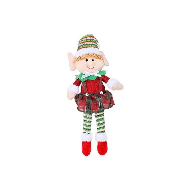 Oshhni Poupées Elfes de noël, Figurines en Peluche, décoration de noël, nouveauté, Jouets Elfes, poupées en Peluche pour Adul