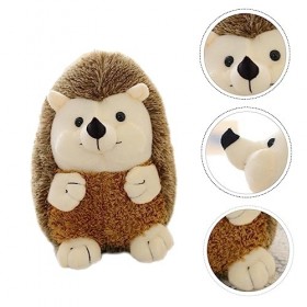 ERINGOGO 1 Pc Peluche Hérisson Câlin Statue De Hérisson Câlin Animal Petite Figurine Hérisson Décoration Dintérieur Oreiller