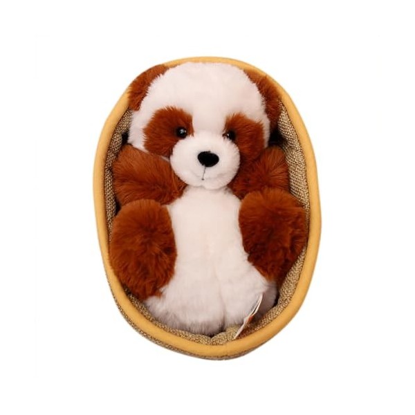 Panda Peluche, 21cm Mignon Doux Panda Jouets en Peluche Animal Jouet Poupée Ours en Peluche Oreiller en Peluche de Câlin Doux