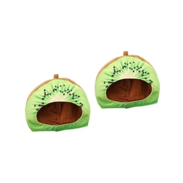 Toyvian Couvre-chef Kiwi Costume De Kiwi Kiwicostume Enfants Accessoire Photo De Fête Déguisement Danimaux Casquette De Cospl