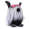 Toyvian 1Pc Chiot À Poils Longs Poupée Chien Statues Et Figurines Dessin Animé Peluche Jouet Peluche Cheveux Chiot Chien Cous