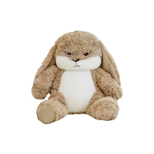 Animal en peluche de lapin | Animal de lapin moelleux | Lapin en peluche décoratif Super doux, détail réaliste, vif, mignon, 