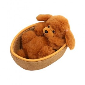shizuku Animal en Peluche, Peluche Animal en Peluche - Jouet en Peluche Animal Berceau | Jouet en Peluche câlin Mignon, Canic