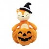 Joy Toy - Peluche Renard dhalloween 14 x 14 x 25 cm dans Une Citrouille, Multicolore