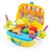 Jouet de Cuisine pour Enfants, Accessoires de Cuisine pour Enfants, Set de Jouets de Cuisine, Jeu de rôle dustensiles de Cui