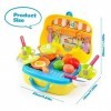 Jouet de Cuisine pour Enfants, Accessoires de Cuisine pour Enfants, Set de Jouets de Cuisine, Jeu de rôle dustensiles de Cui