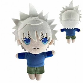Gooyeh Killua Zaoldyeck Peluche Poupée Anime Personnage Killua Zoldyck Coussin Voiture Canapé Lit Ornement Décoration Anniver