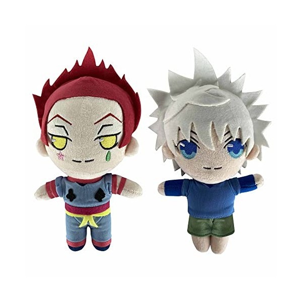 Gooyeh Killua Zaoldyeck Peluche Poupée Anime Personnage Killua Zoldyck Coussin Voiture Canapé Lit Ornement Décoration Anniver