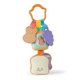Melissa & Doug Jouet pour nourrisson multisensoriel Sandwich, Hochet, Jouets Suspendus, Jouet dÉveil et Premier Age, Jouet d