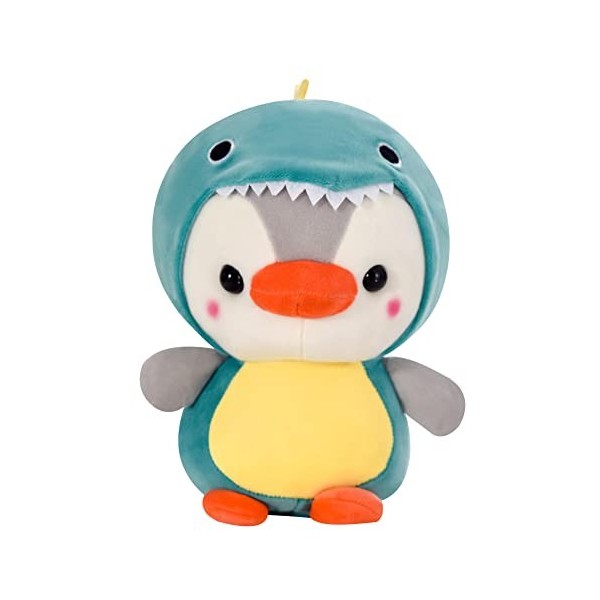 Pingouin en Peluche Pingouin Jouet Figurine Manchot Animal Rembourré en Peluche pour Amateurs de Jouets douillets Doudou pour