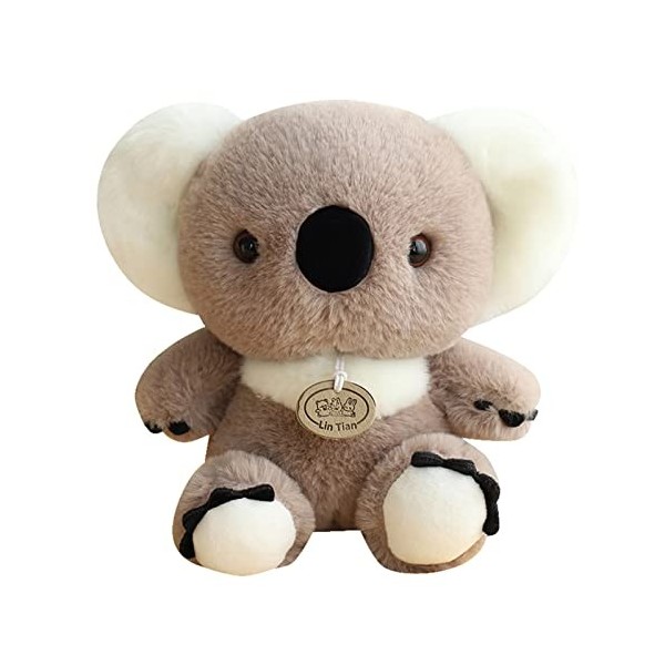 EXQUILEG Peluche Koala réaliste avec expression du visage réaliste 22 cm 