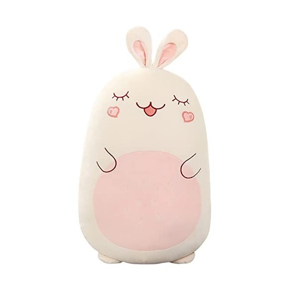 BYNYXI Oreiller en Peluche Husky, 45cm Mignon Husky étreignant Oreiller Cochon Pingouin Animal en Peluche Kawaii Animal Jeter