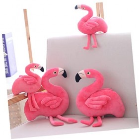 FUNOMOCYA 1 Pc Jouet Flamant Rose Poupée Flamant Rose en Peluche Flamant Rose en Peluche Douce Peluche Animal Peluche Flamant