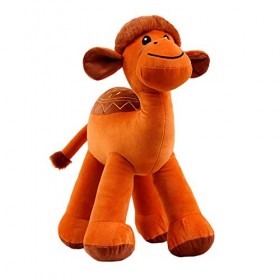 BYNYXI 35cm Chameau en Peluche, Debout Chameau en Peluche Debout Réaliste Chameau Marron en Peluche Poupée en Peluche Doux An