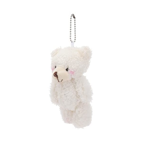 ABOOFAN 4 Pièces Ornements De Poupée Voiture Animal en Peluche Poupée Animal en Peluche Pendentif Animaux en Peluche pour Enf