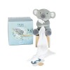 Doudou et Compagnie - Collection UNICEF - Doudou Attache-Sucette Koala Gris - Accroche Tétine 12 cm - Cadeau de Naissance pou