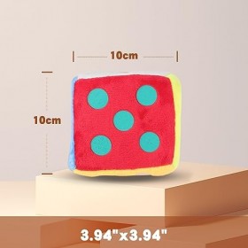 Anboor 3,9 "Dice Plusies Kawaii Peluche Jouet en dés Mouches Toys en Peluche pour Enfants