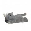 Aurora, 31267, Mini Flopsie Rhinocéros, 20 cm, Peluche, Gris