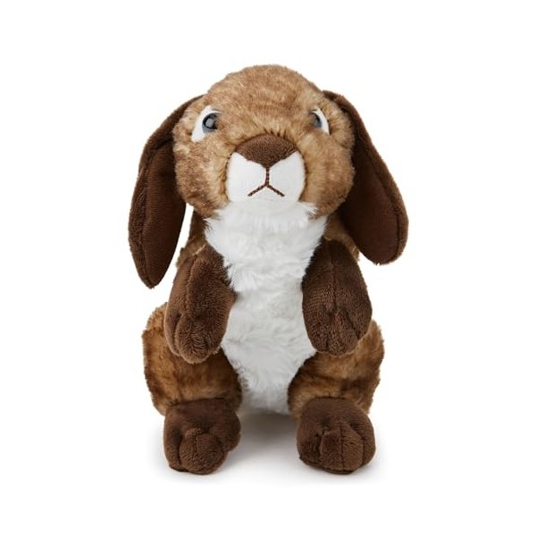 Peluche de Lapin Marron 20cm - Doux, Écologique, Partie de la Série Aimée danimaux Safari, Fabriqué avec Matériel 100% Rec