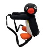 Paowsietiviity Sac à dos amusant en peluche pour téléphone - Jouet en peluche pour enfants - Pingouin, pingouin, 18 x 38 x 8c