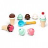 Eddy Toys Lot de 15 Jouets interchangeables avec Pelle à crème glacée, 8711252231013