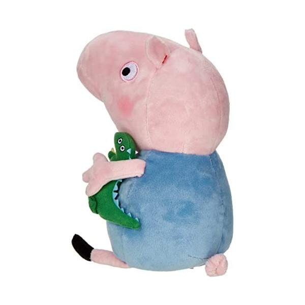 Peppa Pig - Peppa le cochon - Peppa Large - George - Peluche - 28 cm