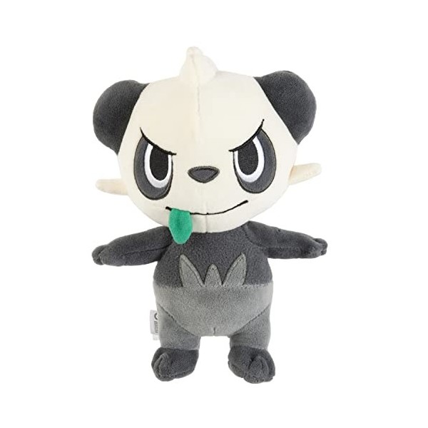 Bandai - Pokémon - Peluche Pandespiègle Pancham - Peluche 20 cm Toute Douce - JW95363