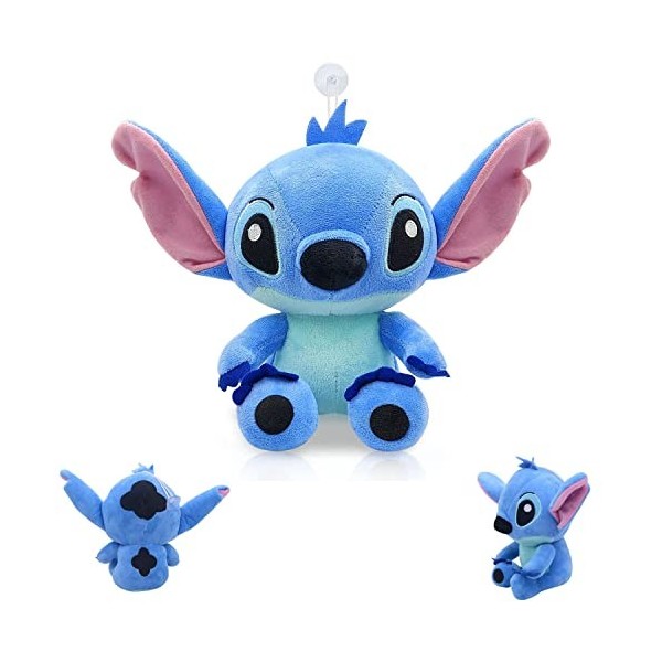 FMKLDENA Poupée en Peluche Stitch, 20 cm Jouets en Peluche Stitch, Peluche Stitch pour Enfants, Peluche Stitch Cadeau pour En