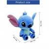 FMKLDENA Poupée en Peluche Stitch, 20 cm Jouets en Peluche Stitch, Peluche Stitch pour Enfants, Peluche Stitch Cadeau pour En