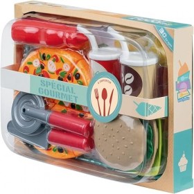 SLEMAKO Accessoire Cuisine Enfant, Chef Jeu de rôleUstensiles de Cuisine  Jouet en Bois avec Acier Inoxydable Casseroles et Poêles Cuisine et Costume  Habiller, Cadeau Parfait pour Noël et fête : : Jeux