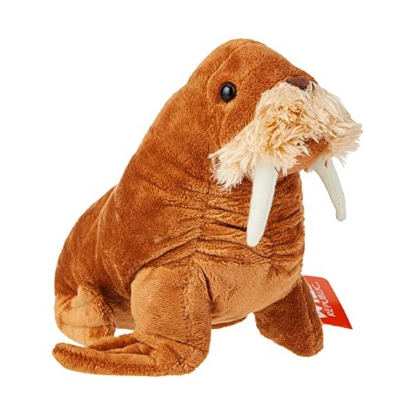 Wild Republic Cuddlekins Morse, Animal en Peluche, 30 cm, Cadeau pour Bébés, Peluche Écologique, Rembourrage Fabriqué à Parti