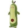 Yeqivo Joli Jouet davocat en Peluche Cute Avocado Plush pour Les Filles et Les Amis Jaune,30CM 