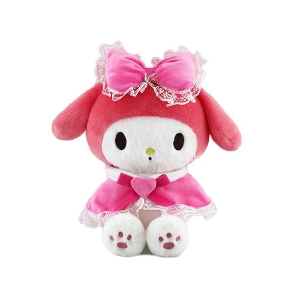 FYDZBSL Poupée en Peluche My Melody Peluche Jouet Tissu à Poils Ras et Rempli de Coton PP Animé Peluche Jouet Cadeau dannive