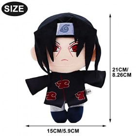Itachi Uchiha Jouets en Peluche Doll en Peluche Poupée en Peluche de Dessin Animé pour Enfants Poupée Doux Cadeaux dannivers