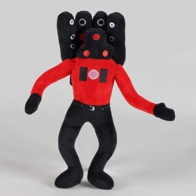 wiztex Skibidi Toilet Speaker Man Titan Speakerman Jouet en Peluche pour Les Fans de Jeux et Les Enfants