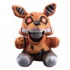 uiuoutoy Five Nights At Freddys Plush Toys Fnaf The Twisted Ones Peluche Foxy Marron 17,8 cm