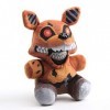 uiuoutoy Five Nights At Freddys Plush Toys Fnaf The Twisted Ones Peluche Foxy Marron 17,8 cm