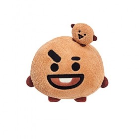 Aurora World- Aurora, 61462, BT21 Official Merchandise, SHOOKY Peluche, 18cm, Marron