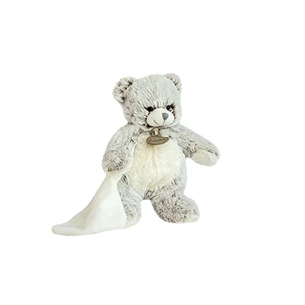 Baby Nat Peluche avec Doudou Mouchoir-Idée Cadeau Enfant-Coloris Aléatoire-Ass x 4 Les Flocons, Assortiment Mixte