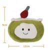 Apricot Lamb – Doudou Matcha Gâteau 6.5 cm - Gâteau Doudou Alimentaire Peluche Jouet Souple & Lavable Cadeau pour Enfant Bébé