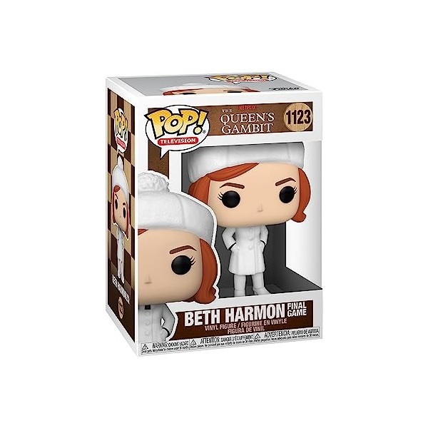 Funko Pop! TV: Queens Gambit - Beth Harmon - Finale - Queens Gambit - Le Jeu de la Dame - Figurine en Vinyle à Collectionn