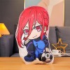 Blue Lock Coussin en peluche Rin Itoshi/CHIGIRI HYOMA/BACHIRA MEGURU Anime Personnage Poupées en peluche de collection 45 cm