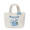 IMPLUG Sac fourre-tout en peluche for filles mignonnes, sac à lunch My Melody Cinnamoroll Pochacco Kuromi, sac à lunch Color