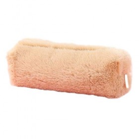 Jingyuu Trousse Sac à stylos crayon Peluche trousses pour les étudiants Filles scolaire Solide Forme de la Bouteille Trousse 