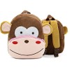 DafenQ Sac Bébé Maternelle Animaux Sac à Dos Enfant Cartable à Collation Jouets Sac à Dos en Peluche Mignon Léger Ecole Garde